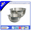 Superior materials stainless salad bowl set